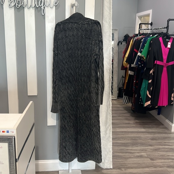 Acid Wash Cardigan - Picture 2 of 2